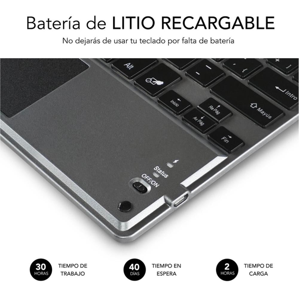 Teclado tablet subblim sub - kbt - smbt51 inalambrico