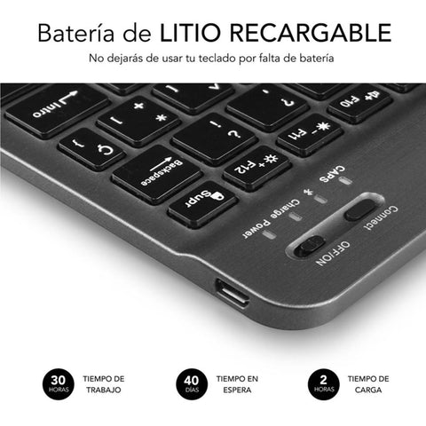 Teclado tablet subblim sub - kbt - sm0002 inalambrico