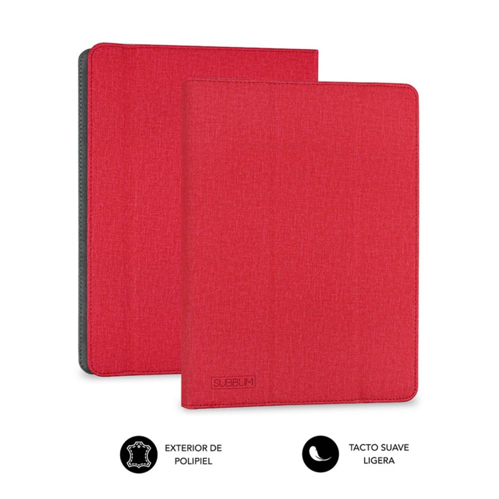 Funda subblim freecam case para tablet 10.1pulgadas rojo