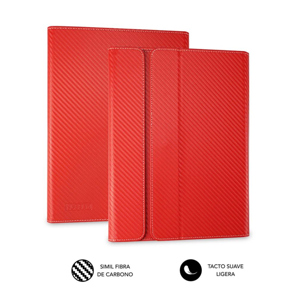 Funda subblim rotate 360 executive case para tablet 10.1pulgadas rojo