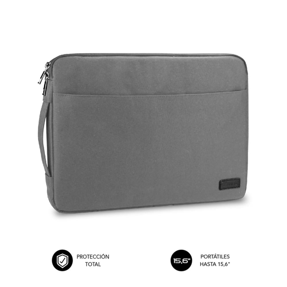 Funda subblim urban laptop sleeve para portatil 15.6pulgadas gris