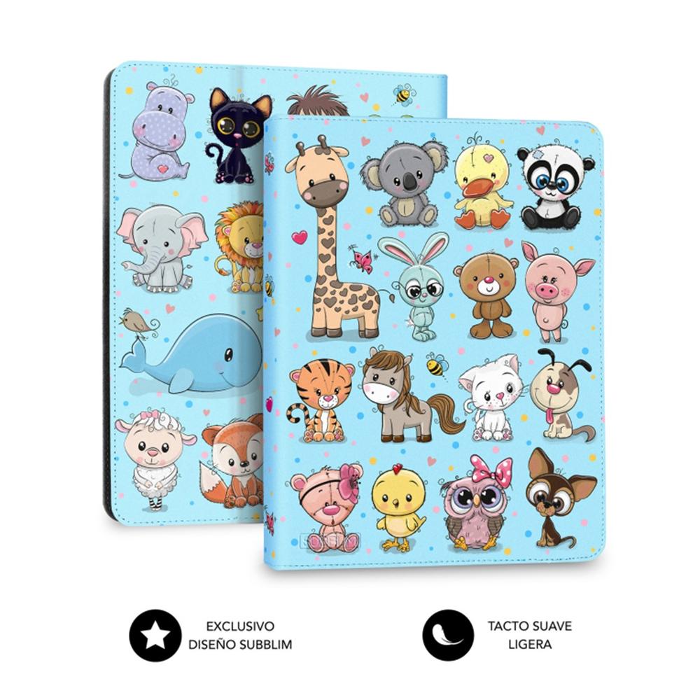 Funda subblim trendy case para tablet 11pulgadas animals