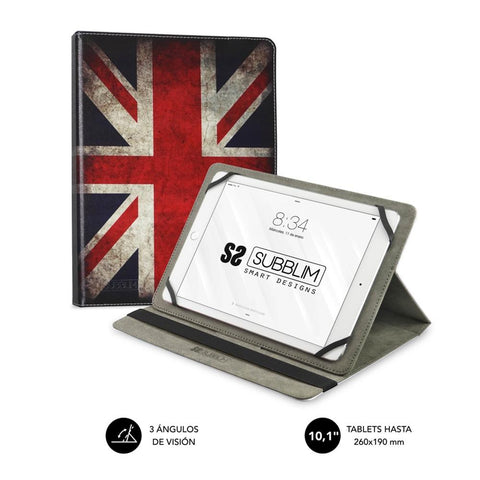 Funda subblim trendy case para tablet 10.1pulgadas england