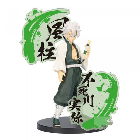 Figura banpresto demon slayer kimetsu no yaiba ex sanemi shinazugawa 17cm