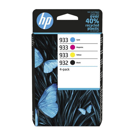 Pack cartucho tinta hp 932 y 933 pack 4