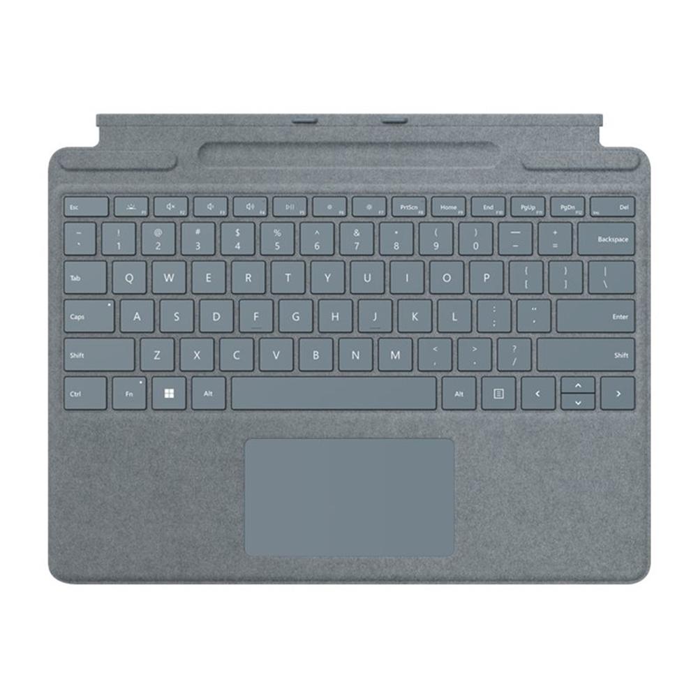 Teclado microsoft surface pro type cover para surface pro8 azul