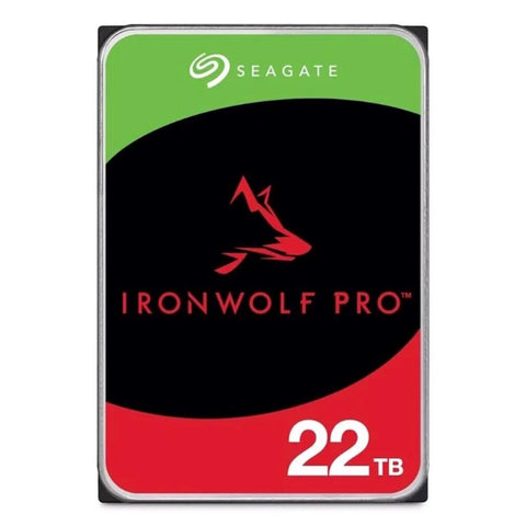 Disco duro interno seagate ironwolf pro 22tb 3.5pulgadas sata3
