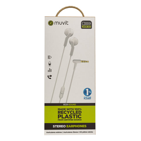 Auriculares muvit e56 blanco