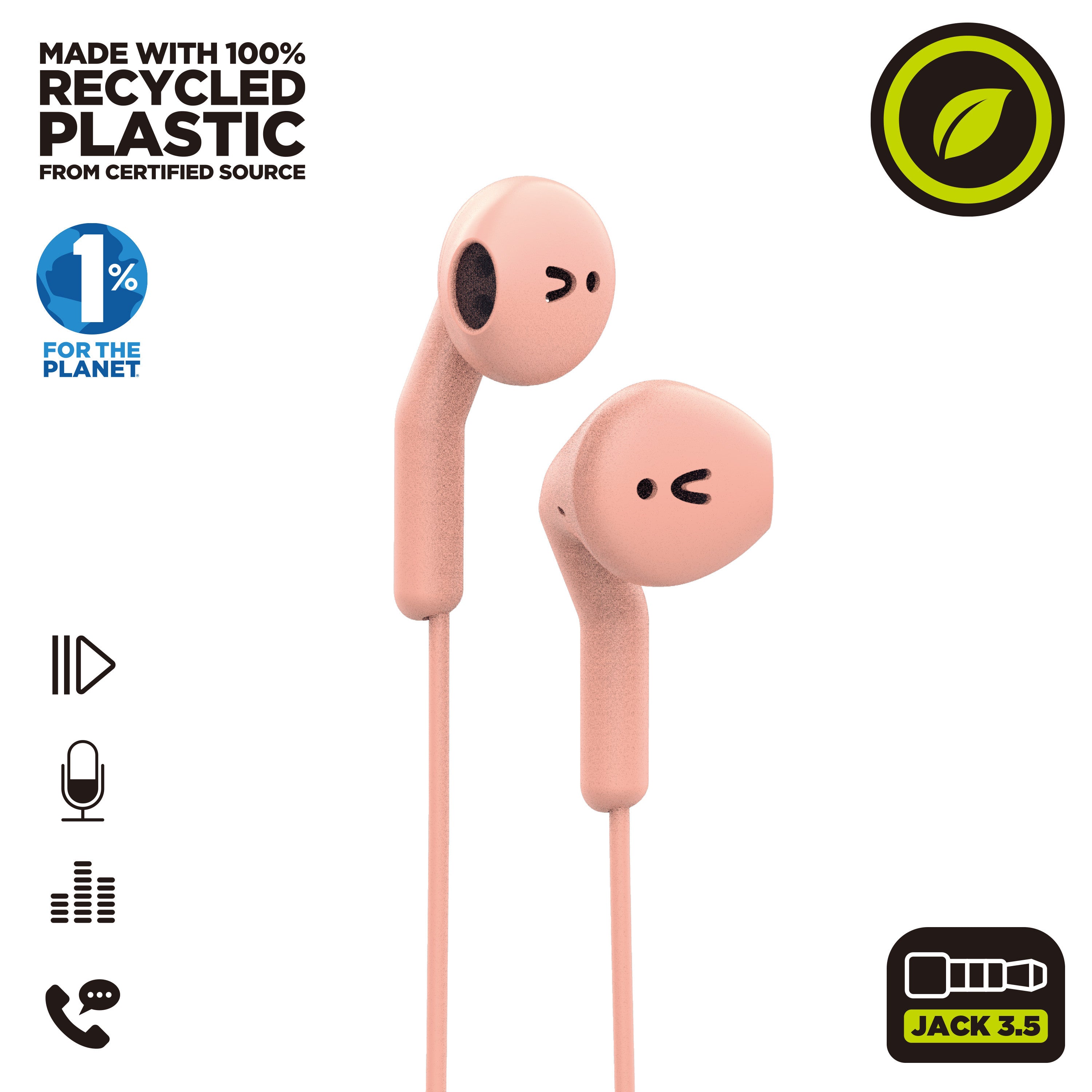 Auriculares muvit e56 rosa