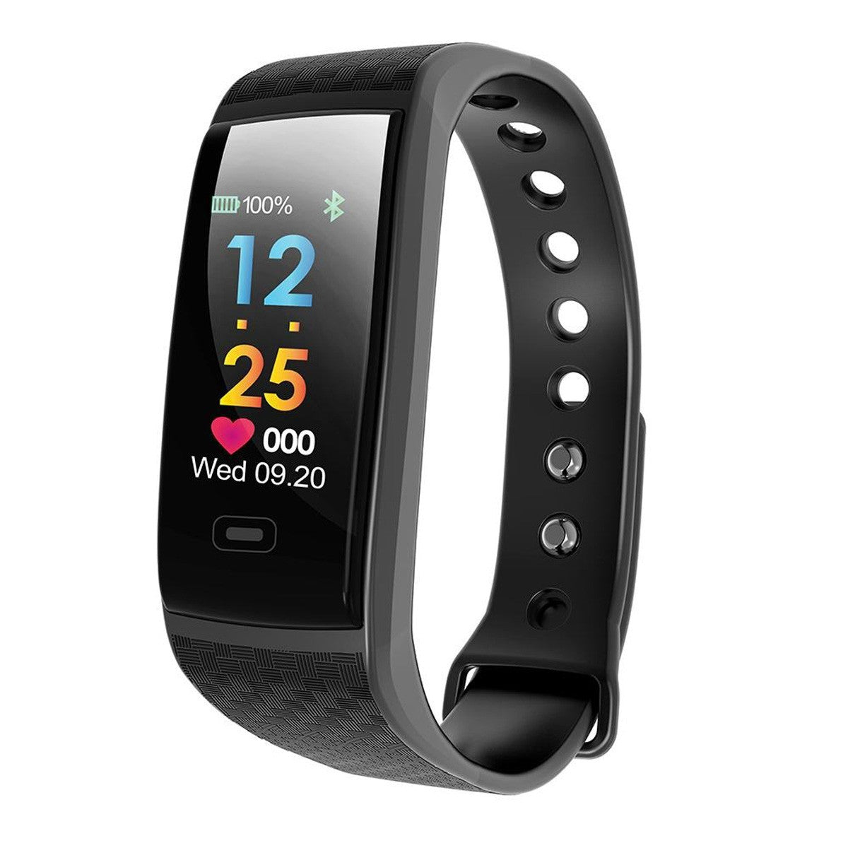 Pulsera smartband muvit io health tensio negra