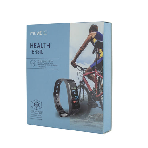 Pulsera smartband muvit io health tensio negra