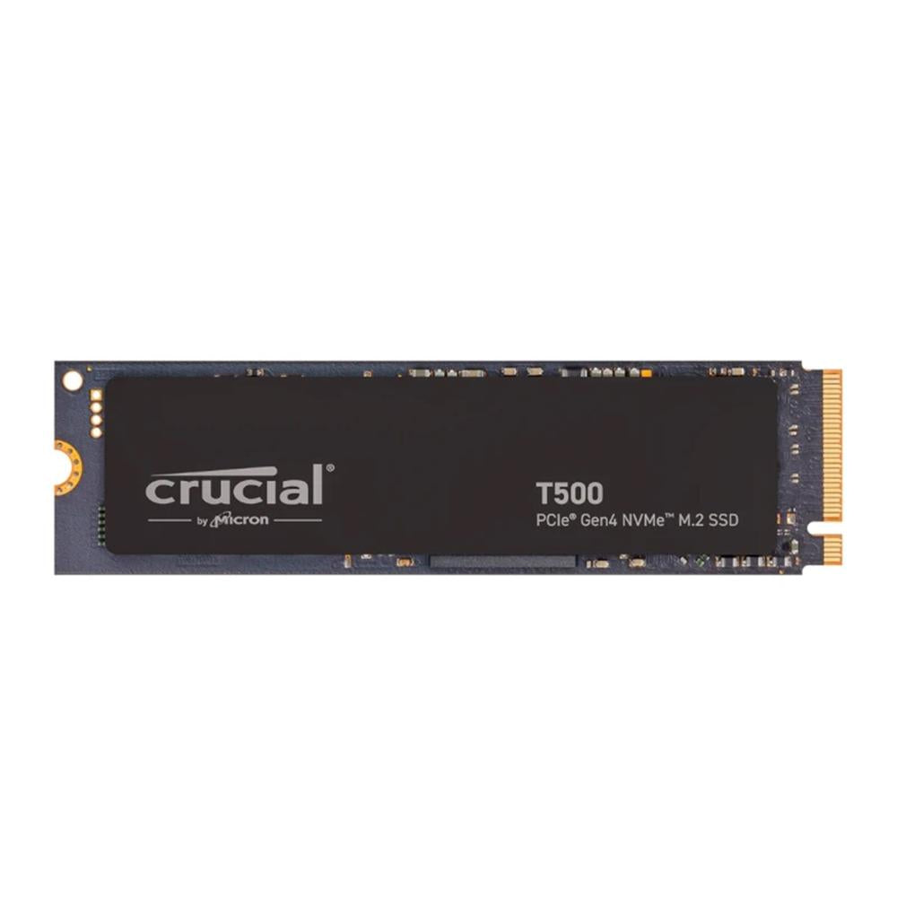 Disco duro interno solido ssd crucial t500 1tb m.2 pcie