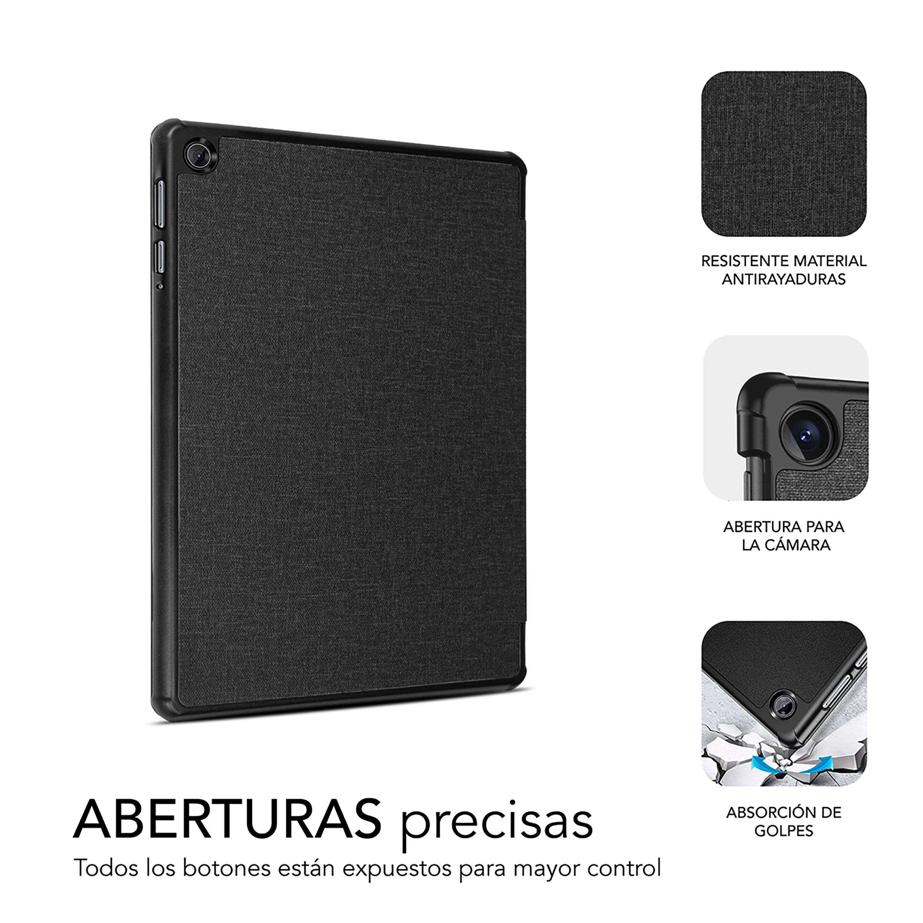 Funda subblim shock case para lenovo m10 hd tb - x306f negro