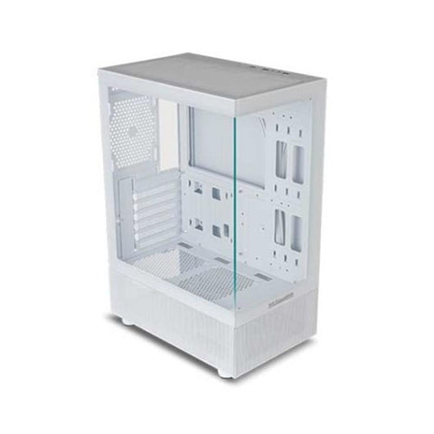 Caja ordenador gaming nox hammer vision atx cristal templado blanco