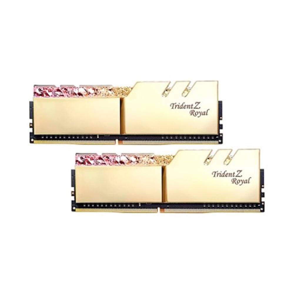 Memoria ram pc4 28800 g.skill trident z royal gold rgb 2x8gb 16gb cl18