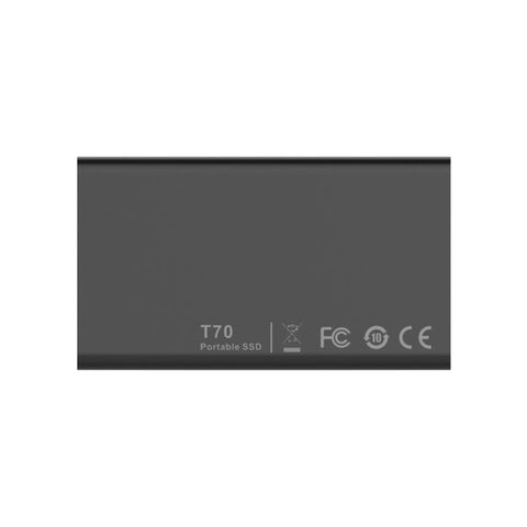 Disco duro externo ssd dahua t70 2tb usb tipo c negro