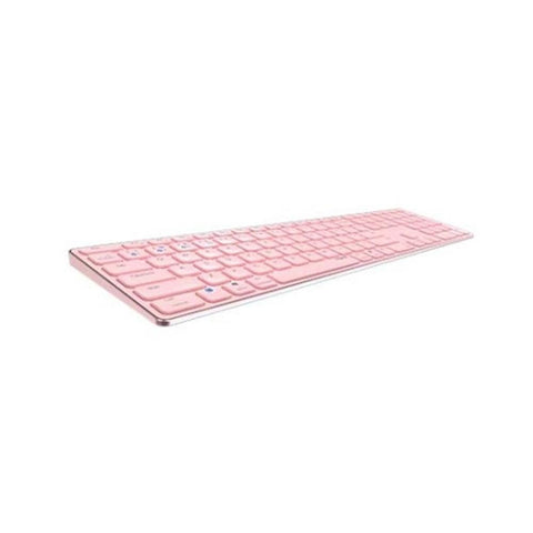 Teclado rapoo e9800m rosa inalambrico