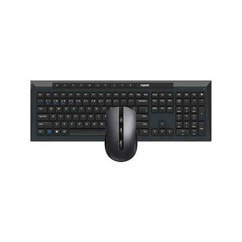 Teclado + raton rapoo 8210m negro inalambrico