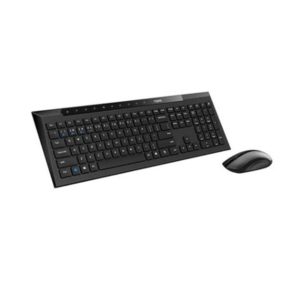 Teclado + raton rapoo 8210m negro inalambrico