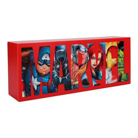 Lámpara paladone marvel avengers logo 30 cm