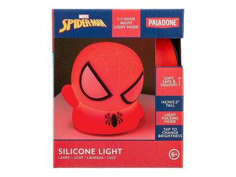 Lámpara de silicona 3d paladone marvel spiderman