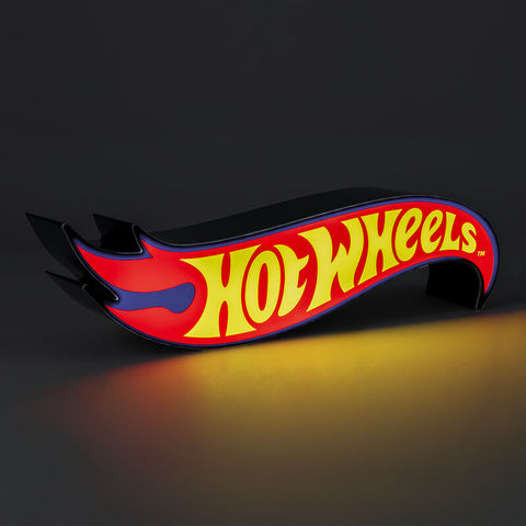 Lámpara paladone hot wheels logo