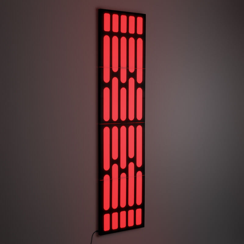 Lámpara panel decorativa paladone star wars estrella de la muerte