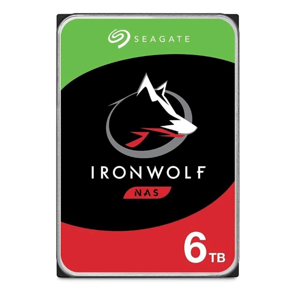 Disco duro interno seagate ironwolf 6tb 3.5pulgadas sata 6gb - s
