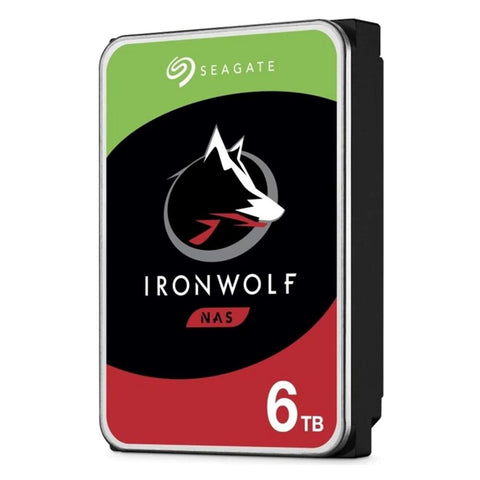 Disco duro interno seagate ironwolf 6tb 3.5pulgadas sata 6gb - s