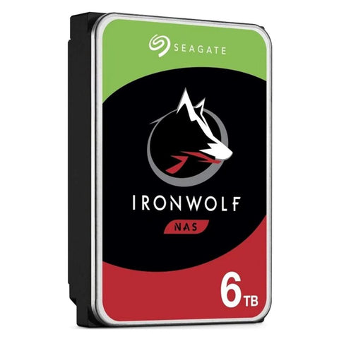 Disco duro interno seagate ironwolf 6tb 3.5pulgadas sata 6gb - s