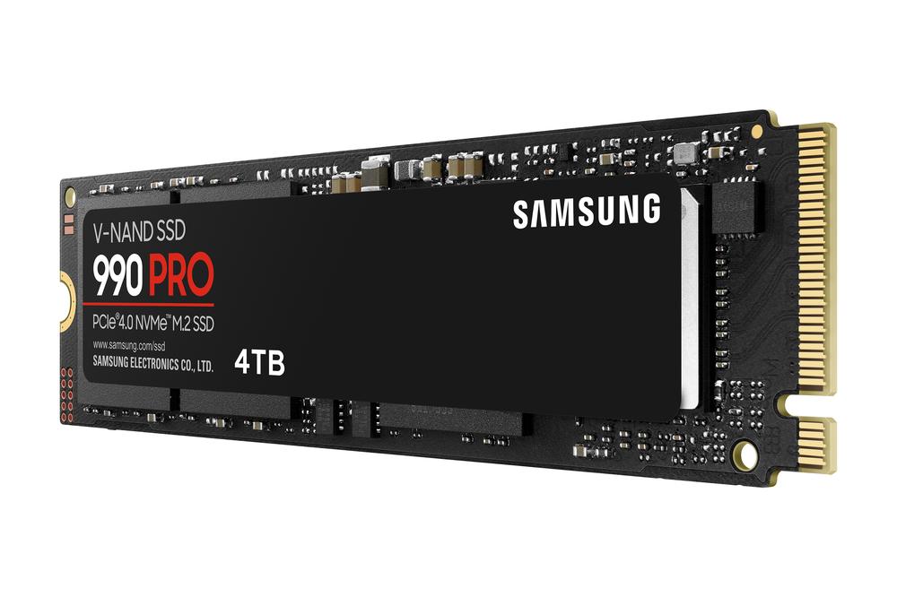 Disco duro interno solido ssd samsung mz - v9p4t0bw 990 pro ssd 4tb pcie 4.0 nvme m.2