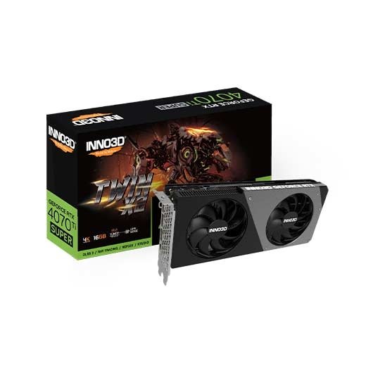 Tarjeta grafica inno3d rtx 4070 ti super twin x2 16gb