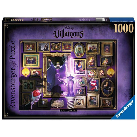 Puzzle ravensburger disney villainous: evil queen 1000 piezas