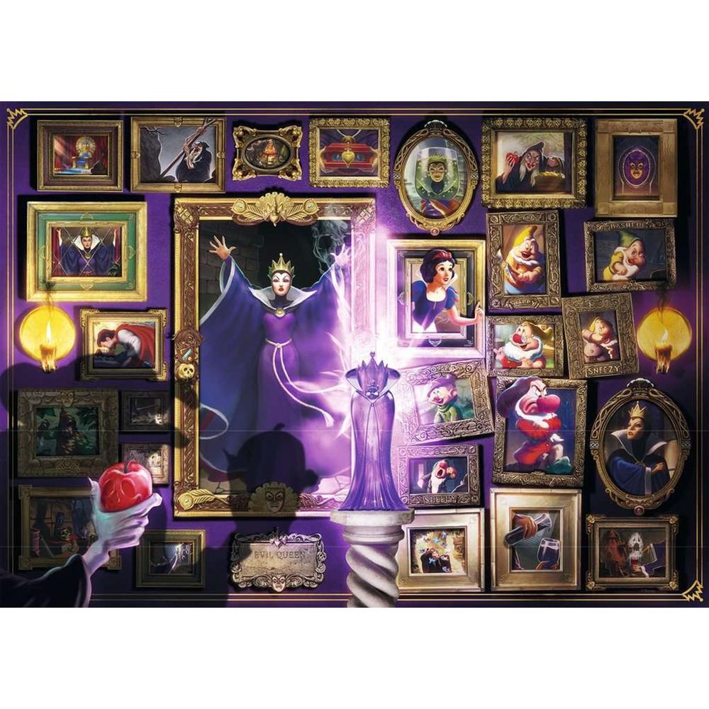 Puzzle ravensburger disney villainous: evil queen 1000 piezas