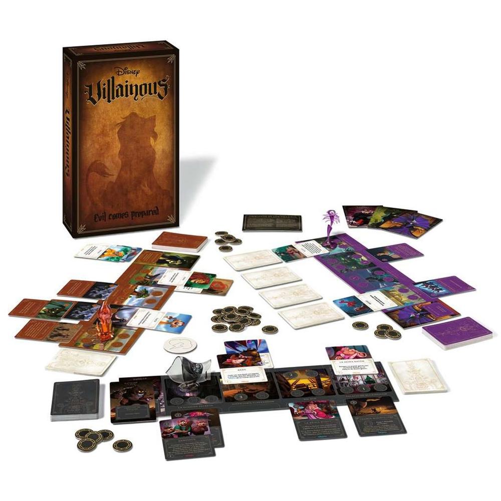 Juego de mesa ravensburger disney villainous evil comes prepared