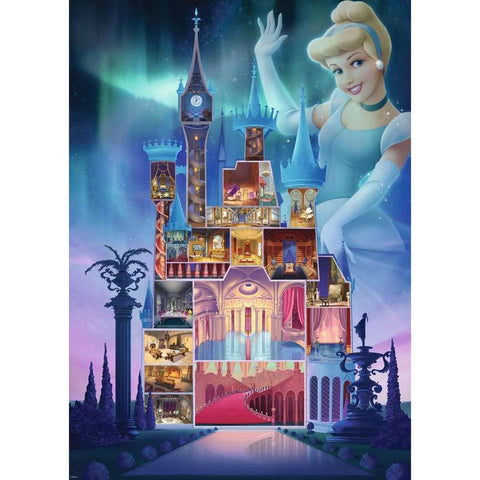 Puzzle ravensburger disney castles -  cenicienta 1000 piezas