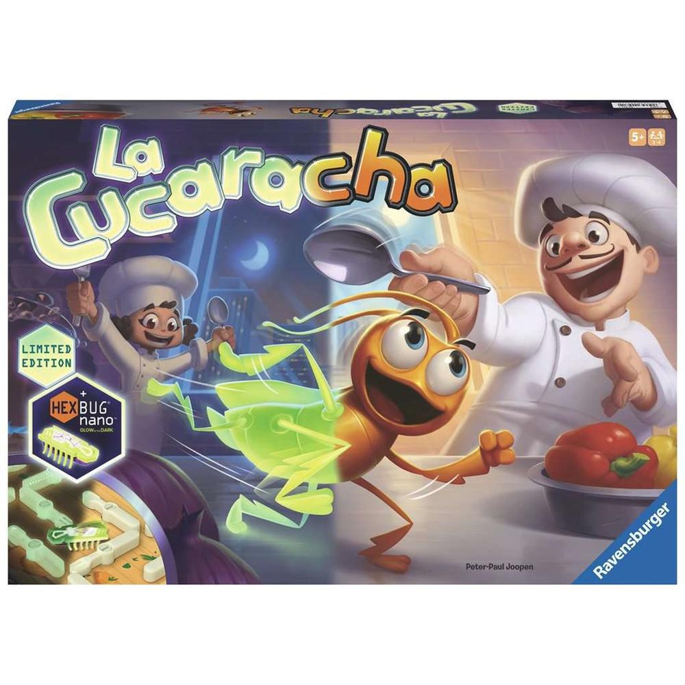 Juego de mesa la cucaracha 10º ed. glow in the dark
