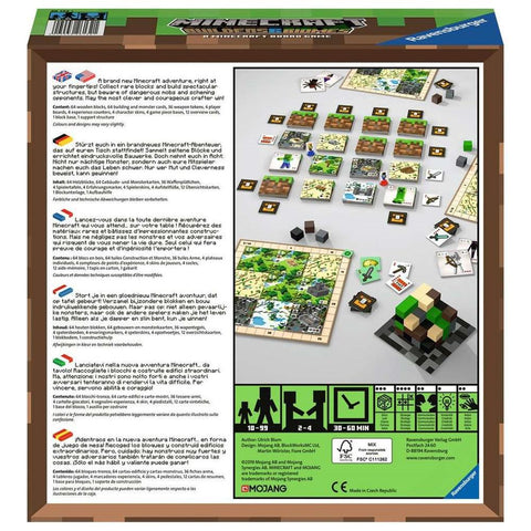 Juego de mesa ravensburger minecraft builders & biomes