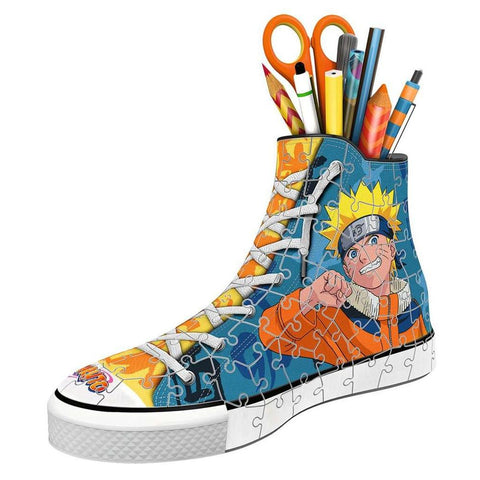 Puzzle 3d ravensburger sneaker -  naruto
