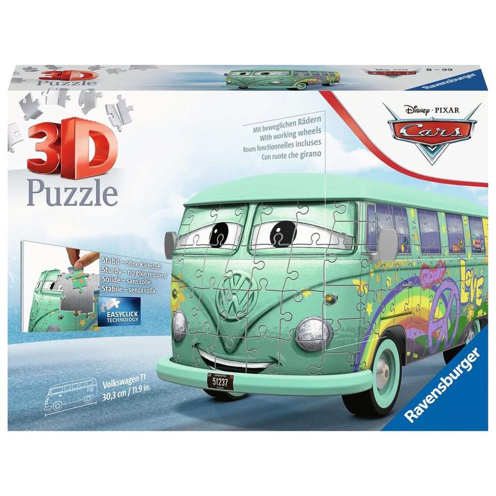 Puzzle 3d ravenzburger cars volkswagen t1 fillmore