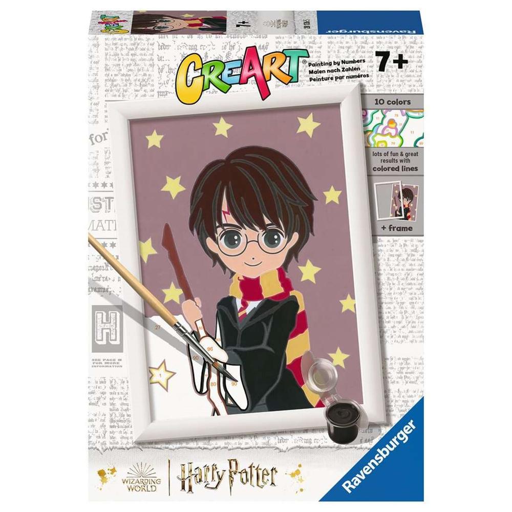 Kit para pintar con números ravensburger creart serie e harry potter: harry