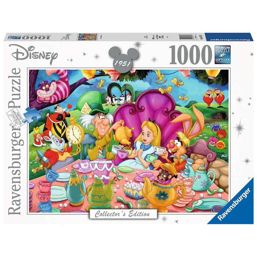 Puzzle ravensburger disney collector's edition -  alicia en el pais de las maravillas 1000 piezas