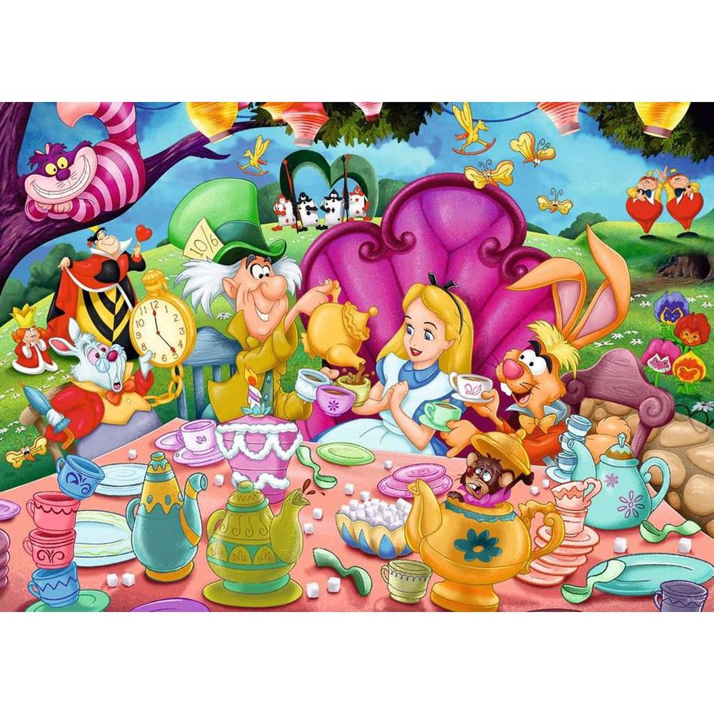 Puzzle ravensburger disney collector's edition -  alicia en el pais de las maravillas 1000 piezas
