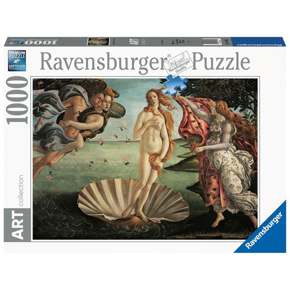 Puzzle ravensburger botticelli: el nacimiento de venus 1000 piezas