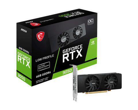 Tarjeta grafica msi nvidia rtx 3050 lp 6g oc