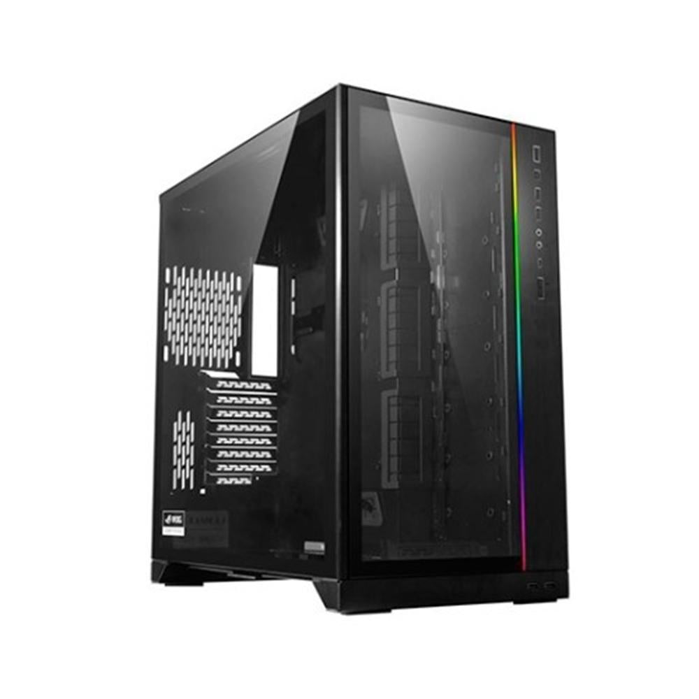 Caja ordenador gaming lian li pc - 011xl rog edition e - atx argb cristal templado negro