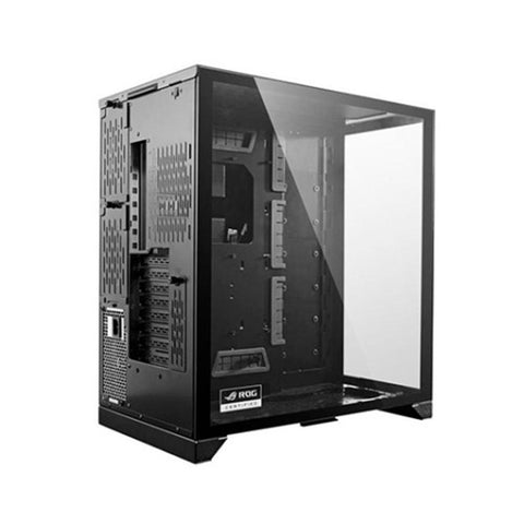 Caja ordenador gaming lian li pc - 011xl rog edition e - atx argb cristal templado negro