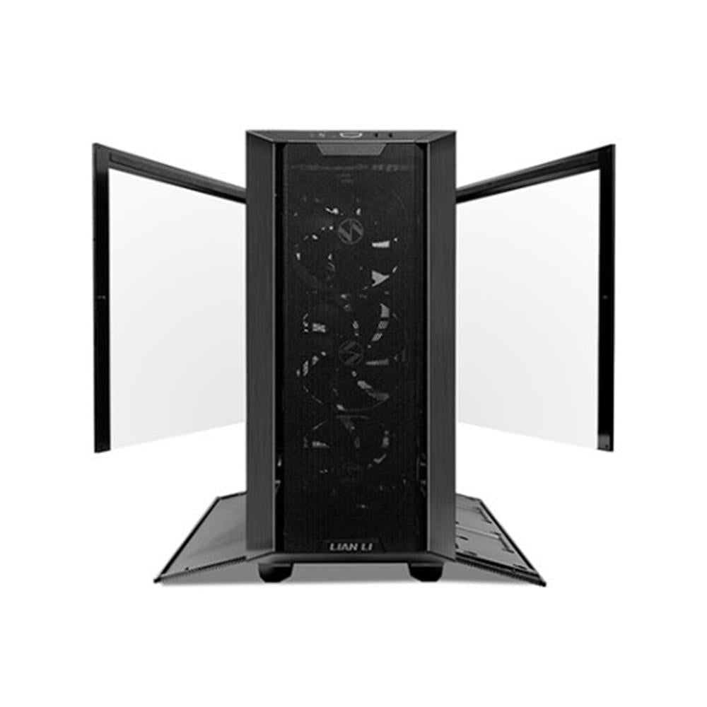 Caja ordenador gaming lian li lancool iii e - atx cristal templado negro