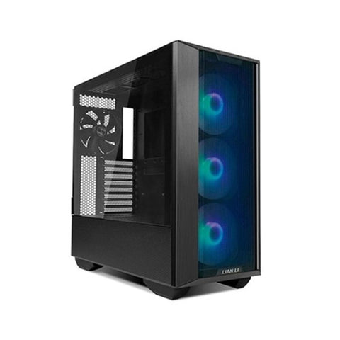 Caja ordenador gaming lian li lancool iii e - atx rgb cristal templado negro