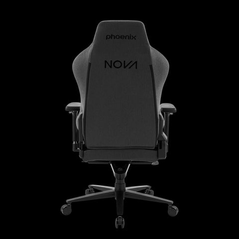Phoenix nova silla gaming alta gama fabricada en tela gris